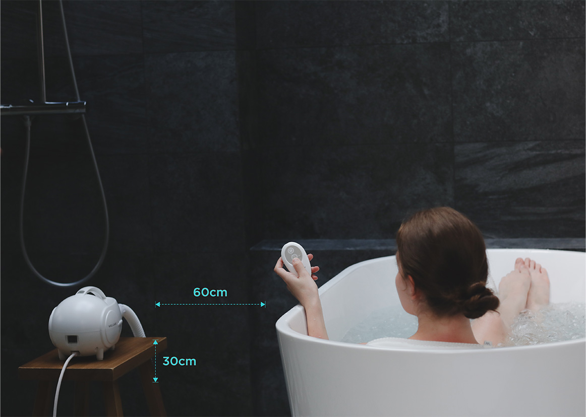Wellcare hydrotherapy user safety notes